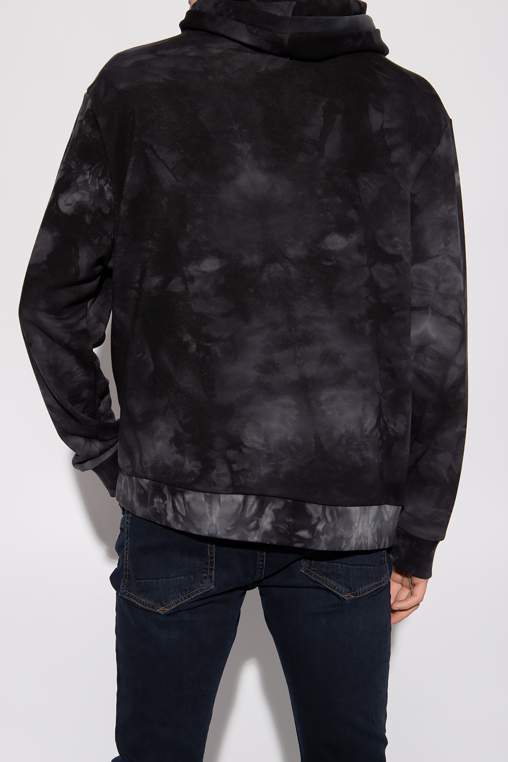 Allsaints men clay pullover hoodie XS sale